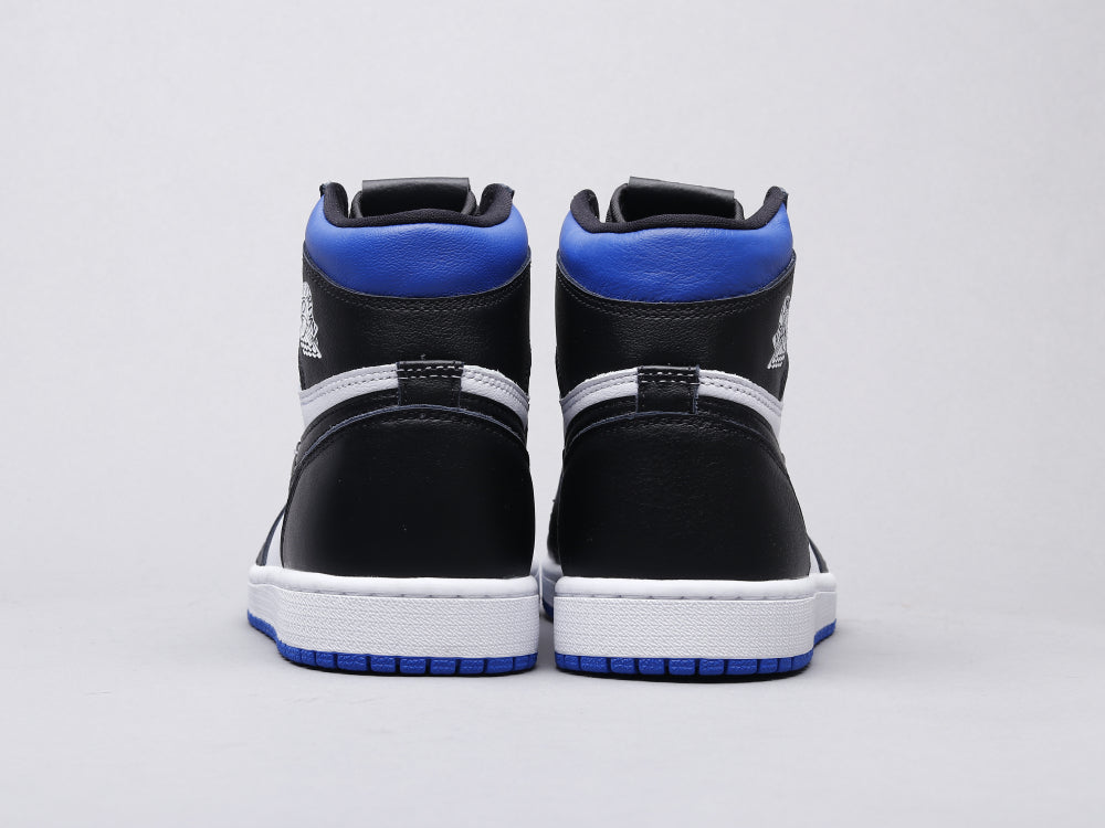 BL - AJ1 black and blue toe