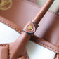 LV On My Side PM Bag Monogram Flower For Women 25cm/9.8 Inches Caramel Brown LV M59905