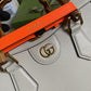 gg Diana Small Tote Bag White For Women 11in/27cm gg 702721 U3ZDT 9196