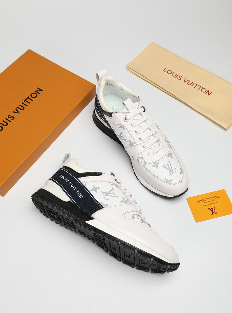 BL - LUV BLnogram Denim Gray Sneaker
