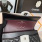 ChanelMini Flap Bag Black For Women 7.8in/20cm