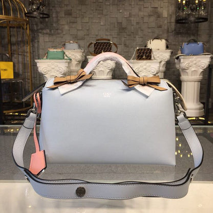 FI By The Way Medium Light Blue For Women, Women’s Hangbags, Shoulder And Crossbody Bags 11.4in/29cm FF 8BL146