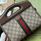 gg Ophidia Small Tote With Web Black For Women 10in/26cm gg 693724 96IWO 8745