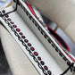 DI Medium Book Tote Latte Multicolor Cupidon Embroidery, Red/White, For Women Women’s Handbags, 41cm CD M1296ZTQG_M941