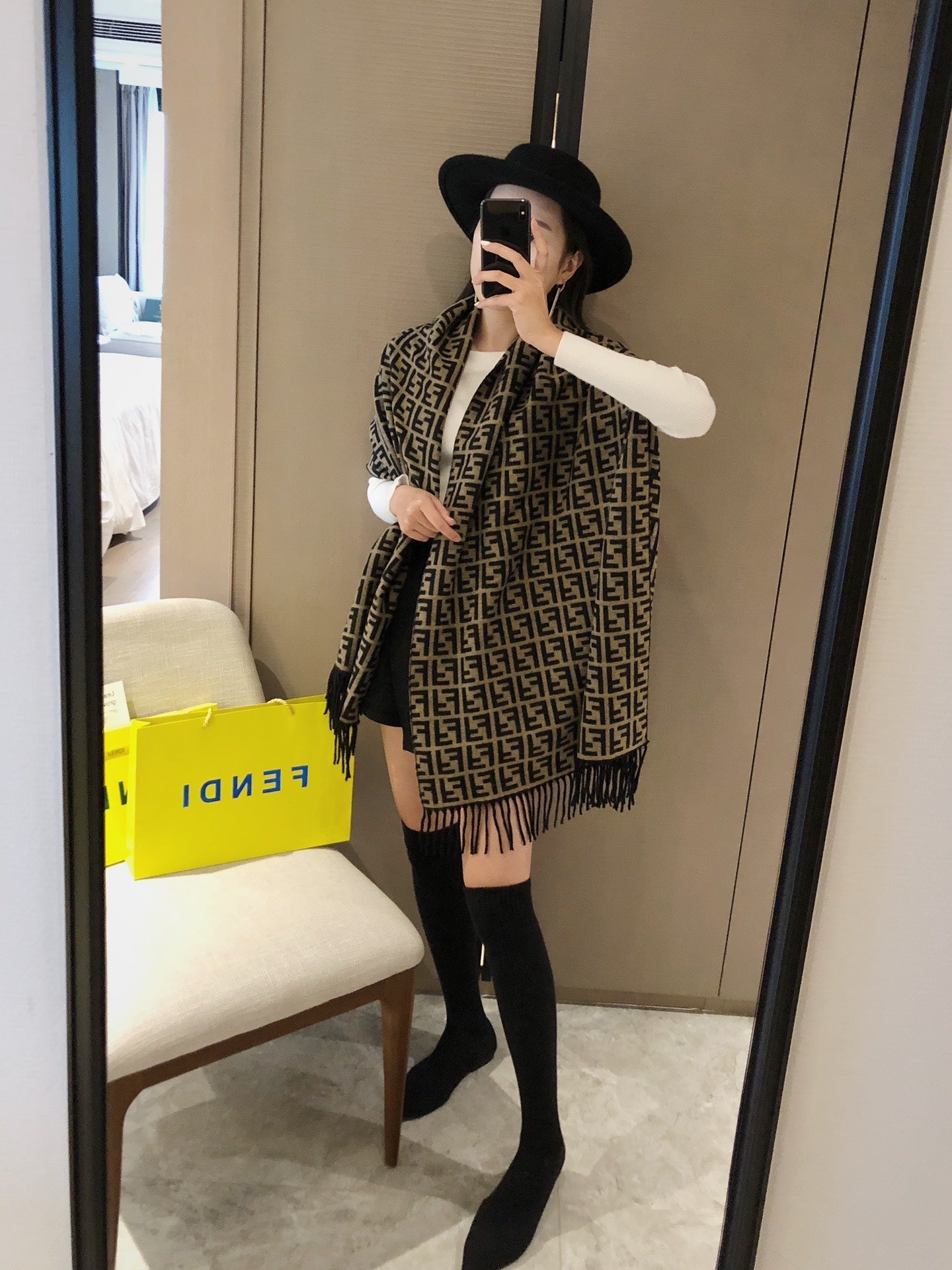 High Quality FEI  Scarf 016