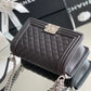 ChanelMedium Classic Flap Bag 25cm Black For Women A67086