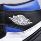 BL - AJ1 black and blue toe
