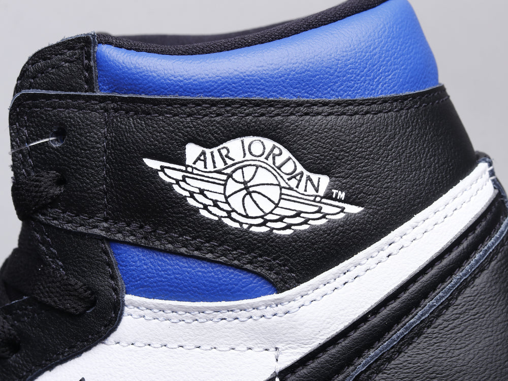 BL - AJ1 black and blue toe