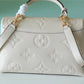 LV Madeleine MM Monogram Empreinte Creme Beige For Women,  Shoulder and Crossbody Bags 11.8in/30cm LV