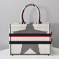 DI Medium Book Tote White, For Women, Women’s Handbags 14in/36cm CD