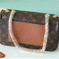 LV Marceau Monogram Canvas Caramel Brown For Women,  Shoulder and Crossbody Bags 9.6in/24.5cm LV M46127