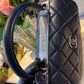 Chanel Classic Flap Bag Medal Hardware Black For Women 9.8in/25cm