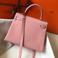 HM Kelly 28cm Bubblegum Pink Togo Bag For Women, Handbags, Shoulder Bags 11in/28cm