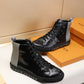 BL - LUV Stellar Trainer Boot Black Gray Sneaker