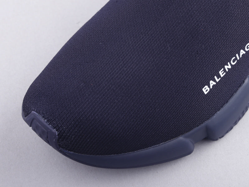 BL - Bla Socks And Shoes Pure Black Sneaker