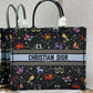 DI Large Book Tote Black, For Women, Women’s Handbags 16.5in/42cm CD