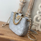 ChanelSmall Hobo Bag Gold Hardware Grey For Women, Women’s Handbags, Shoulder Bags 7.5in/19cm