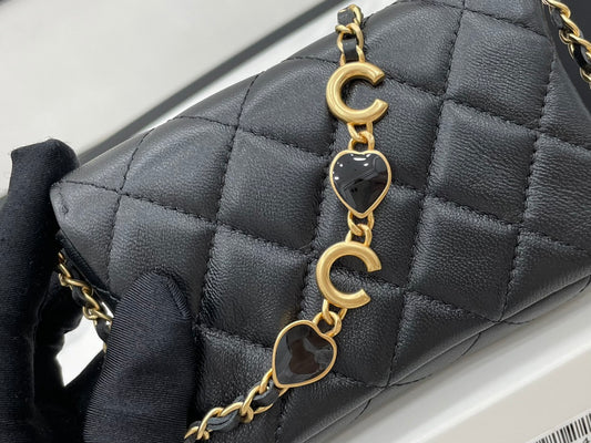ChanelMini Flap Bag Black For Women, Women’s Bags 7.5in/19cm