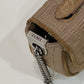 FI Baguette Chain Midi Beige FF Fabric Bag For Woman 14.5cm/6in 8BR793AHW5F1F2J