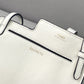 FI Bustine 2 Pockets Mini White Bag For Woman 16cm/6in