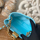 ChanelSmall Hobo Bag Gold Hardware Blue For Women, Women’s Handbags, Shoulder Bags 7.5in/19cm