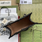 gg Marmont Small Tote Bag Black Matelasses For Women 10.4in/26.5cm gg 681483 UM8BN 1000