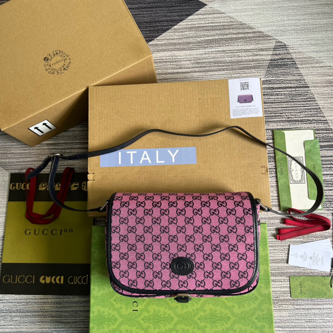 gg Children’s gg Multicolor Messenger Bag For Women  11.4in/29cm gg