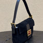 FI Baguette Black Bag For Woman 25cm/9.5in