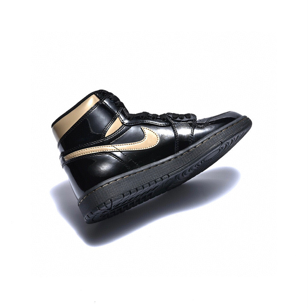BL - AJ1 High Black Gold
