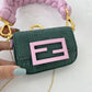 FI Nano Baguette Maxi Handle Pink and Green Bag For Woman 6.5cm/2.5in