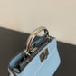 FI Peekaboo ISeeU Petite Blue Micro Bag For Woman 11cm/4.5in
