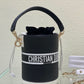DI Small Vibe Bucket Bag Black, For Women, Women’s Handbags 5.5in/14cm CD M8703OOBR_M928