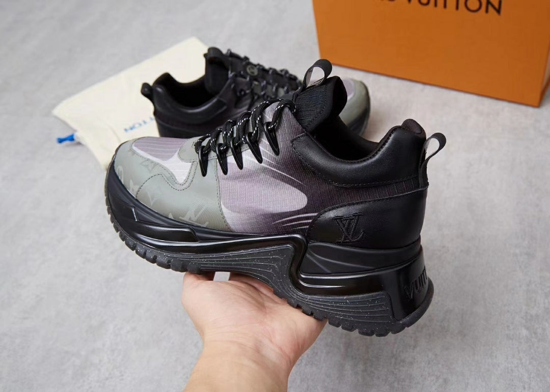 BL - LUV Run Away Purple Black Sneaker