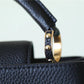LV Capucines Mini Taurillon Black For Women,  Shoulder And Crossbody Bags 21cm/8.3in LV