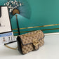 gg Marmont Matelassé Mini Bag Beige/Ebony Diagonal Matelassé Original gg Canvas For Women  8.5in/22cm 446744