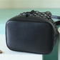 LV Petit Noe Monogram Jacquard Denim Black For Women,  Shoulder And Crossbody Bags 11.2in/28.5cm LV