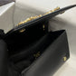 DG Nappa DG Girls Shoulder Bag Black For Women 8.3in/21cm DG  BB6498AZ80180999