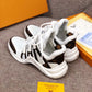 BL - LUV Archlight White Brown Sneaker