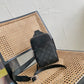 LV Outdoor Slingbag Taigarama Noir Black For Men, Bags, Crossbody Bags 8.3in/21cm LV M30741