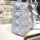 DI Small Lady My ABCBag Latte Cannage White For Women 20cm/8in CD M0538OCAL_M030