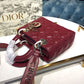 DI Small Lady My ABCBag Cherry Red Cannage  For Women 20cm/8in CD