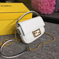 FI Baguette Nappa White For Women, Women’s Handbags, Shoulder And Crossbody Bags 7.4in/19cm FF 8BS017A72VF15AO