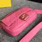 FI Baguette Nappa Pink For Women, Women’s Handbags, Shoulder And Crossbody Bags 10.6in/27cm FF 8BR600