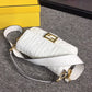 FI Baguette Nappa White For Women, Women’s Handbags, Shoulder And Crossbody Bags 10.6in/27cm FF 8BR600A72VF15AO