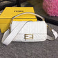 FI Baguette Nappa White For Women, Women’s Handbags, Shoulder And Crossbody Bags 10.6in/27cm FF 8BR600A72VF15AO