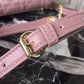 DI Mini Lady Bag Gold Toned Hardware Dusty Pink For Women 18cm/7in CD