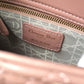 DI Medium Lady Bag Gold Toned Hardware Dusty Pink For Women 20cm/8in CD