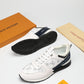 BL - LUV BLnogram Denim Gray Sneaker
