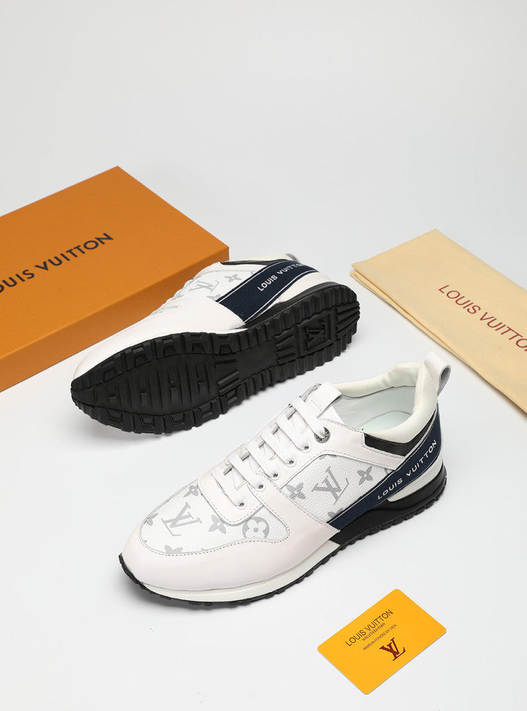 BL - LUV BLnogram Denim Gray Sneaker