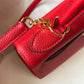 HM Kelly 28 Rouge Casaque Togo Bag For Women, Handbags, Shoulder Bags 11in/28cm